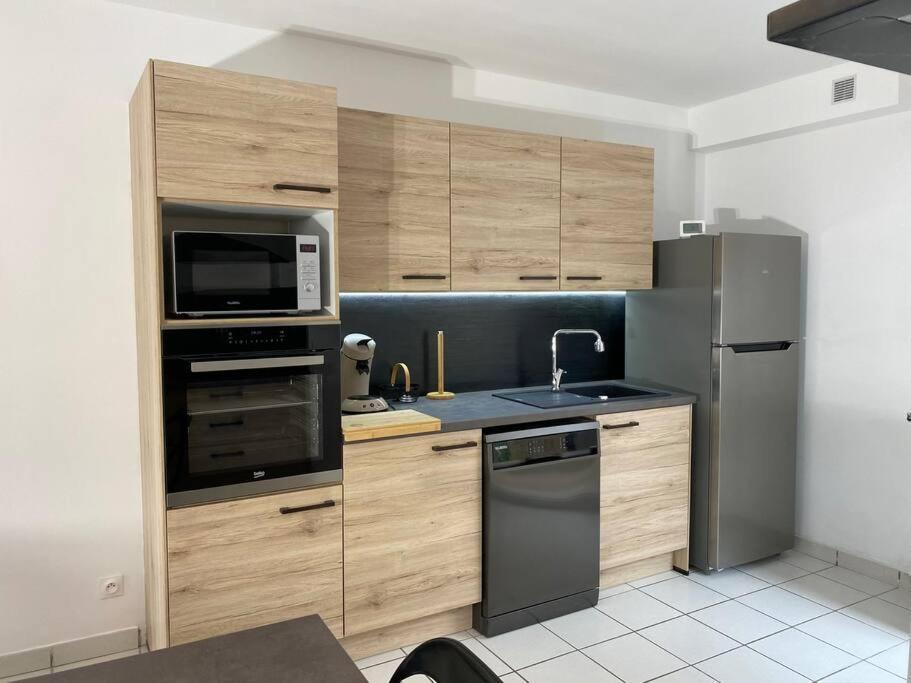 La Dent Du Loup A La Campagne, Proche De Grenoble Villa Noyarey Exterior foto